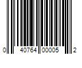 Barcode Image for UPC code 040764000052