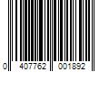 Barcode Image for UPC code 0407762001892