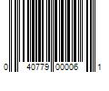 Barcode Image for UPC code 040779000061