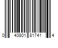 Barcode Image for UPC code 040801817414