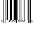 Barcode Image for UPC code 040808301930