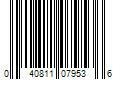 Barcode Image for UPC code 040811079536