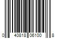 Barcode Image for UPC code 040818061008