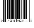 Barcode Image for UPC code 040818092118