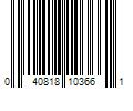 Barcode Image for UPC code 040818103661