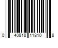 Barcode Image for UPC code 040818118108