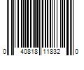 Barcode Image for UPC code 040818118320