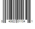 Barcode Image for UPC code 040822011341