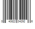 Barcode Image for UPC code 040822342926