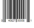 Barcode Image for UPC code 040827000081