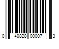 Barcode Image for UPC code 040828000073