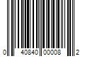 Barcode Image for UPC code 040840000082