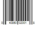 Barcode Image for UPC code 040850020018