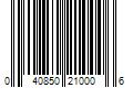 Barcode Image for UPC code 040850210006