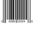 Barcode Image for UPC code 040860000048