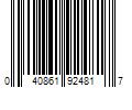 Barcode Image for UPC code 040861924817