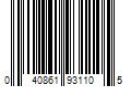 Barcode Image for UPC code 040861931105