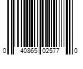 Barcode Image for UPC code 040865025770