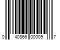 Barcode Image for UPC code 040866000097