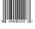 Barcode Image for UPC code 040890000087