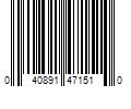 Barcode Image for UPC code 040891471510