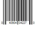 Barcode Image for UPC code 040904042270