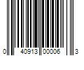 Barcode Image for UPC code 040913000063