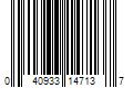 Barcode Image for UPC code 040933147137