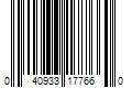 Barcode Image for UPC code 040933177660