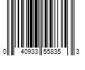 Barcode Image for UPC code 040933558353