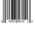 Barcode Image for UPC code 040933561513