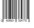 Barcode Image for UPC code 0409801384775