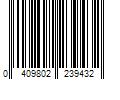 Barcode Image for UPC code 0409802239432