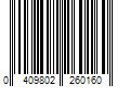 Barcode Image for UPC code 0409802260160