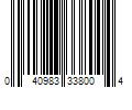 Barcode Image for UPC code 040983338004