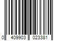 Barcode Image for UPC code 0409903023381