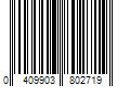 Barcode Image for UPC code 0409903802719