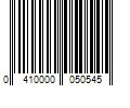 Barcode Image for UPC code 0410000050545