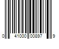 Barcode Image for UPC code 041000008979