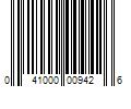 Barcode Image for UPC code 041000009426