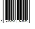 Barcode Image for UPC code 0410000948880