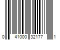 Barcode Image for UPC code 041000321771