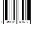 Barcode Image for UPC code 0410005880772