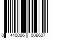 Barcode Image for UPC code 0410006006607