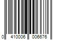 Barcode Image for UPC code 0410006006676