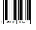 Barcode Image for UPC code 0410006006775