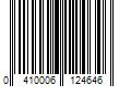 Barcode Image for UPC code 0410006124646