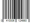 Barcode Image for UPC code 0410006124660