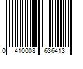 Barcode Image for UPC code 0410008636413