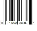 Barcode Image for UPC code 041000898464